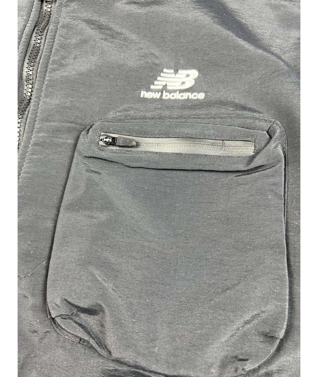 NEW BALANCE Черная полиэстеровая куртка, фото 2