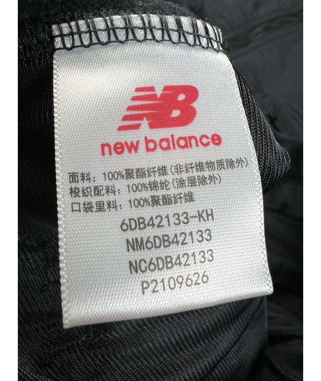 NEW BALANCE Черная полиэстеровая куртка, фото 5