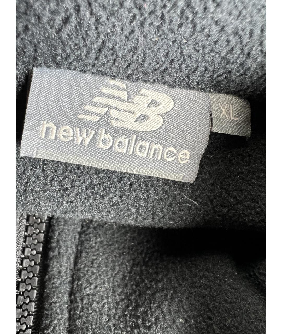 NEW BALANCE Черная полиэстеровая куртка, фото 4
