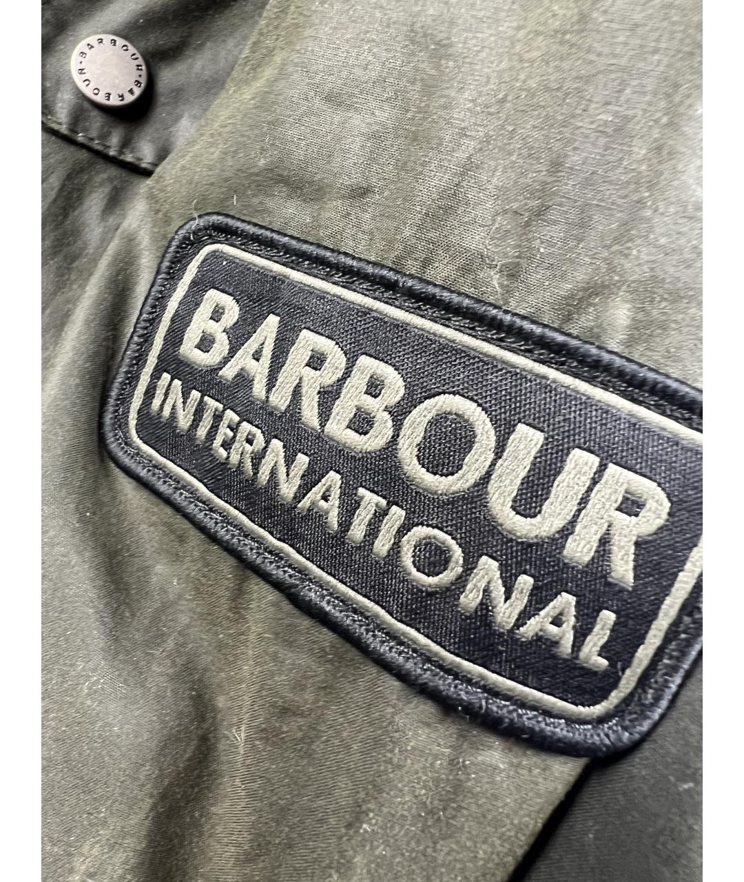 BARBOUR Хаки куртка, фото 3