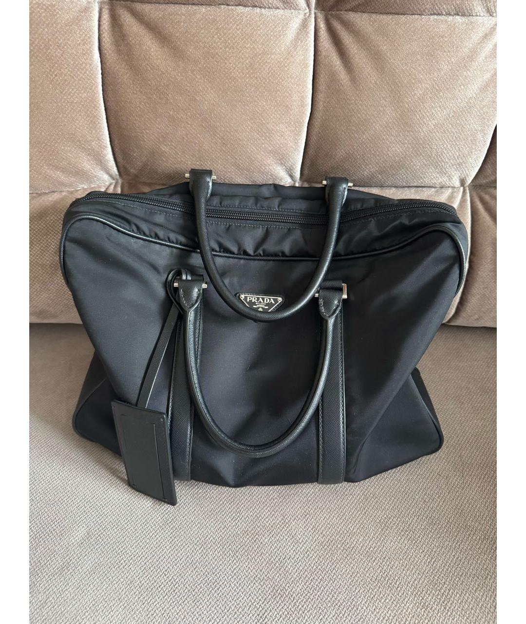 PRADA Черный портфель, фото 7