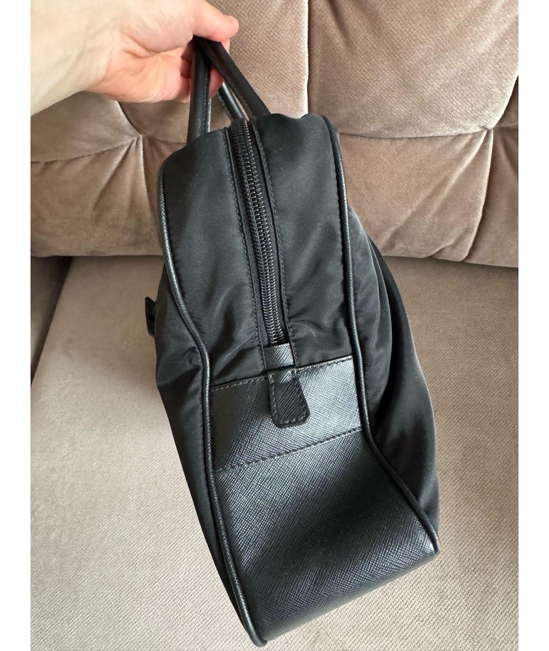 PRADA Черный портфель, фото 3