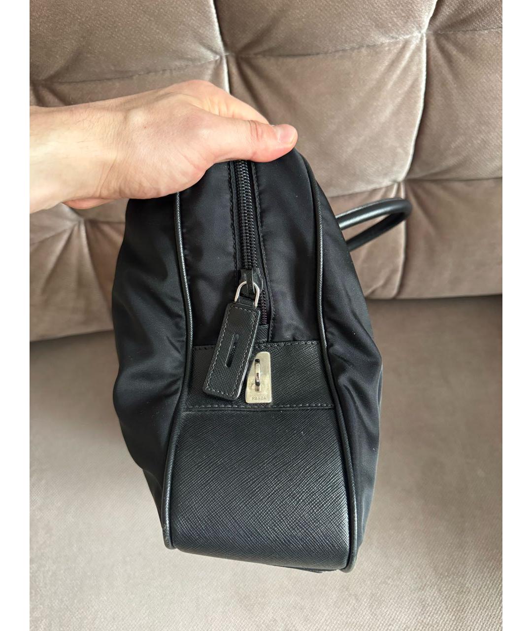 PRADA Черный портфель, фото 4