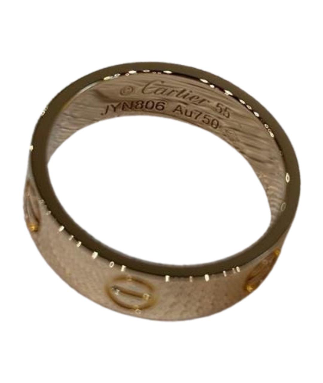 CARTIER Золотое кольцо из розового золота, фото 1