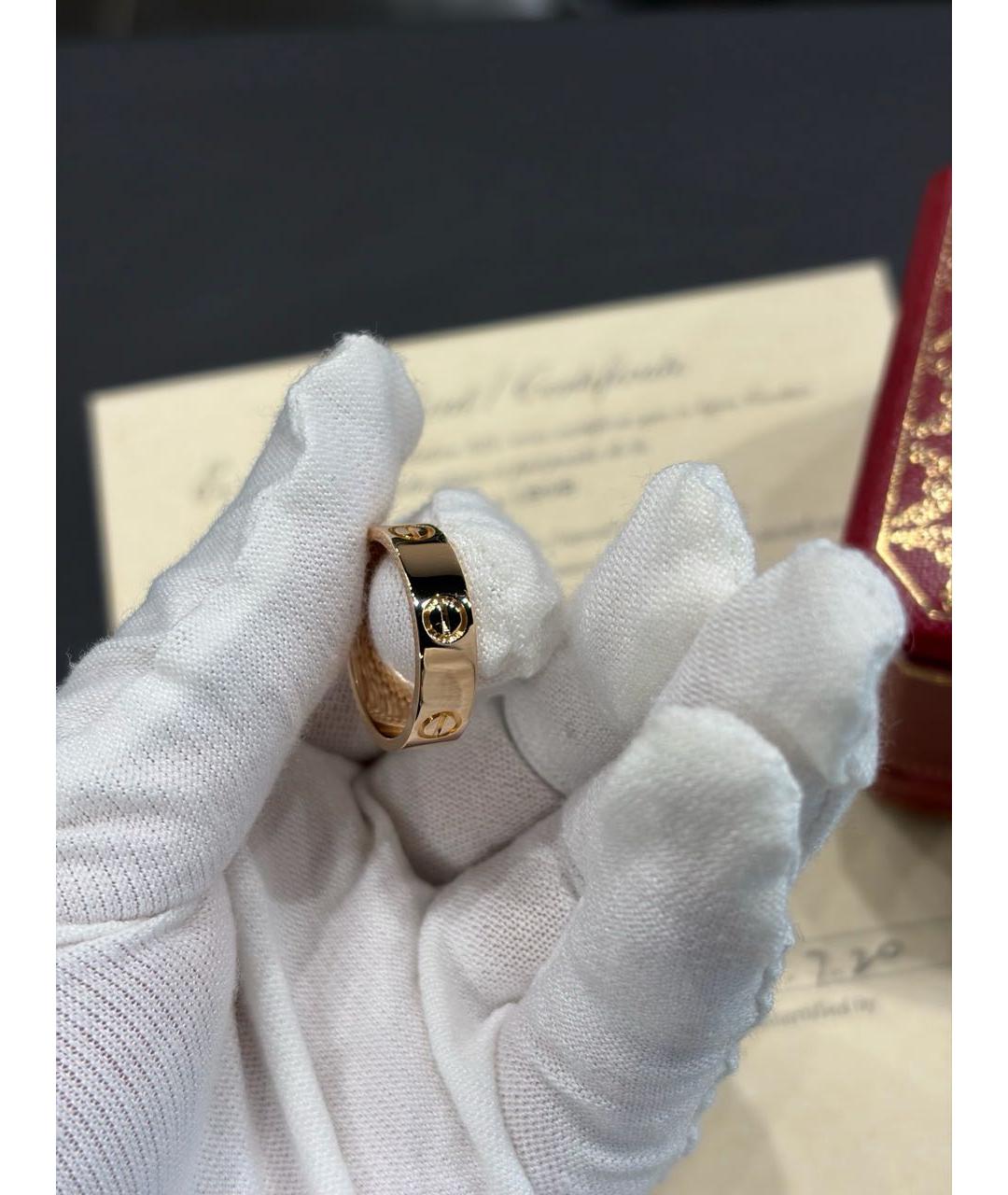 CARTIER Золотое кольцо из розового золота, фото 5