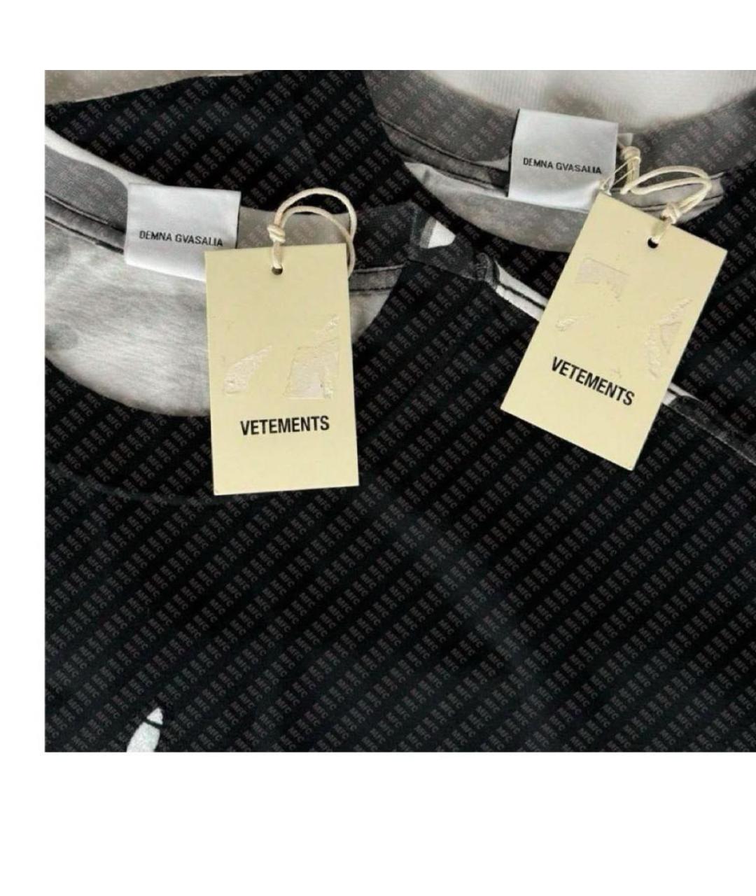 VETEMENTS Мульти футболка, фото 3