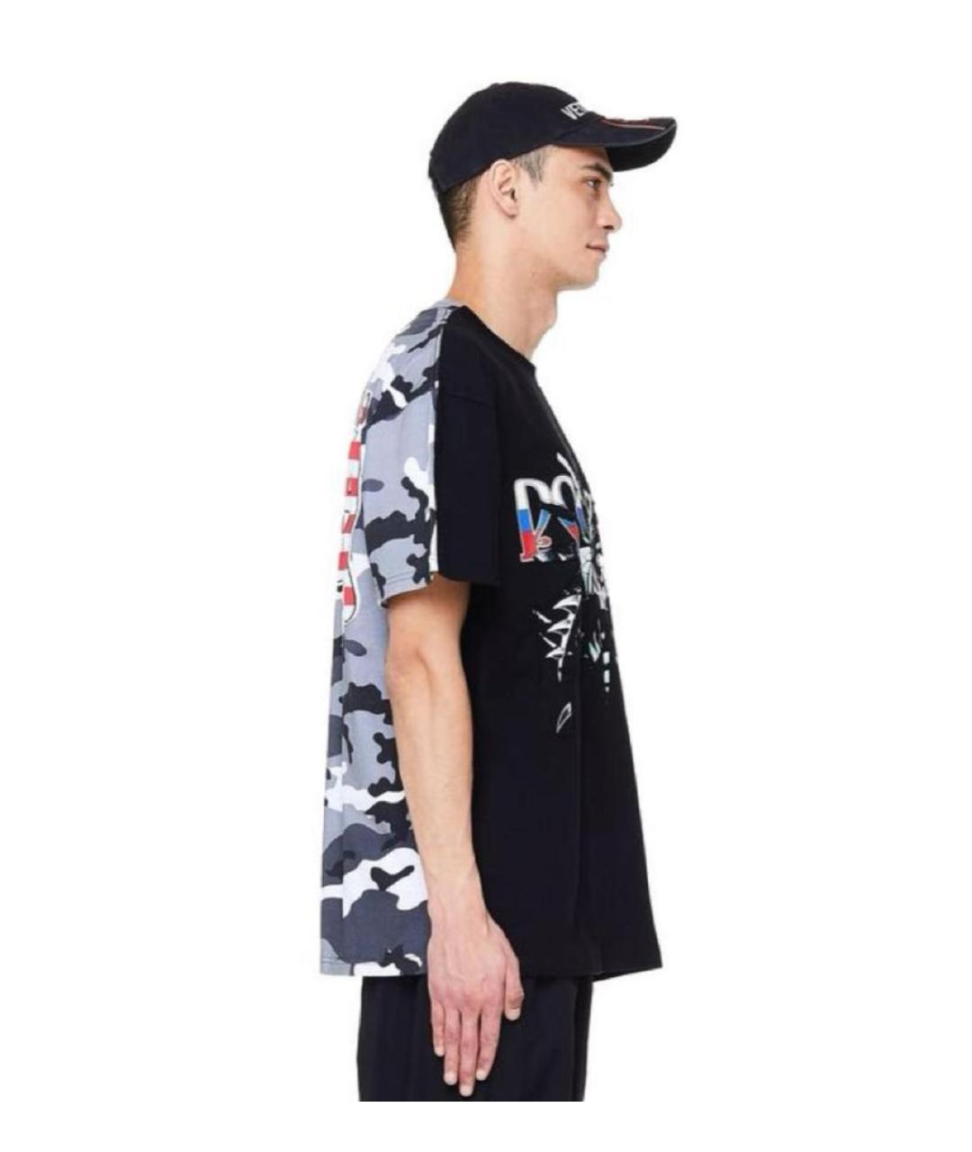 VETEMENTS Мульти футболка, фото 4