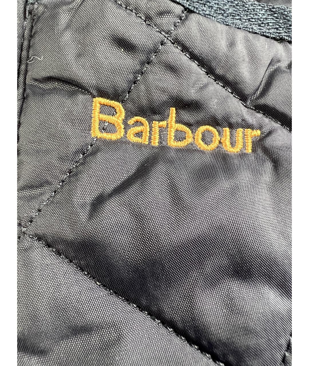 BARBOUR Темно-синяя полиэстеровая куртка, фото 2