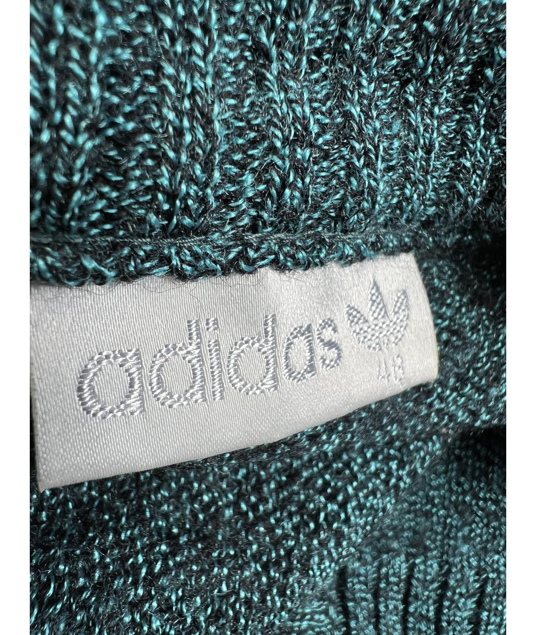 ADIDAS Бирюзовый кардиган, фото 4