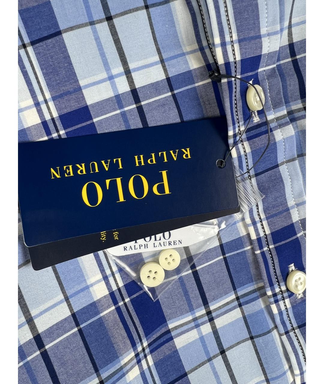 POLO RALPH LAUREN Хлопковая кэжуал рубашка, фото 3