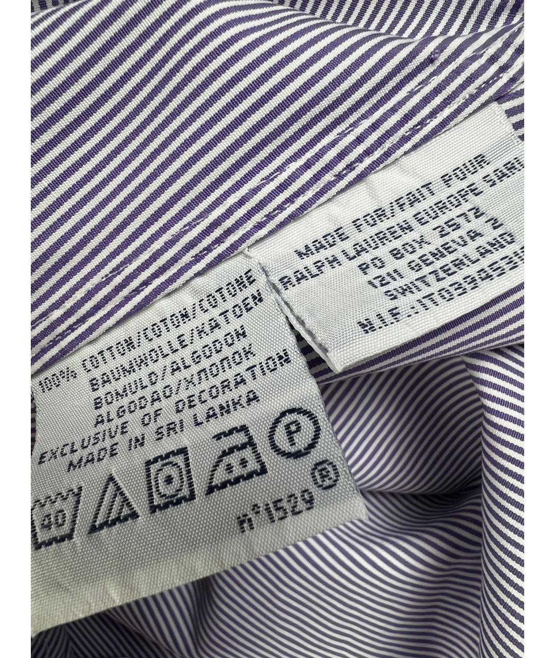 POLO RALPH LAUREN Хлопковая классическая рубашка, фото 5