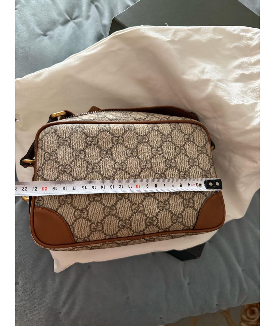 GUCCI Коричневая сумка через плечо, фото 8