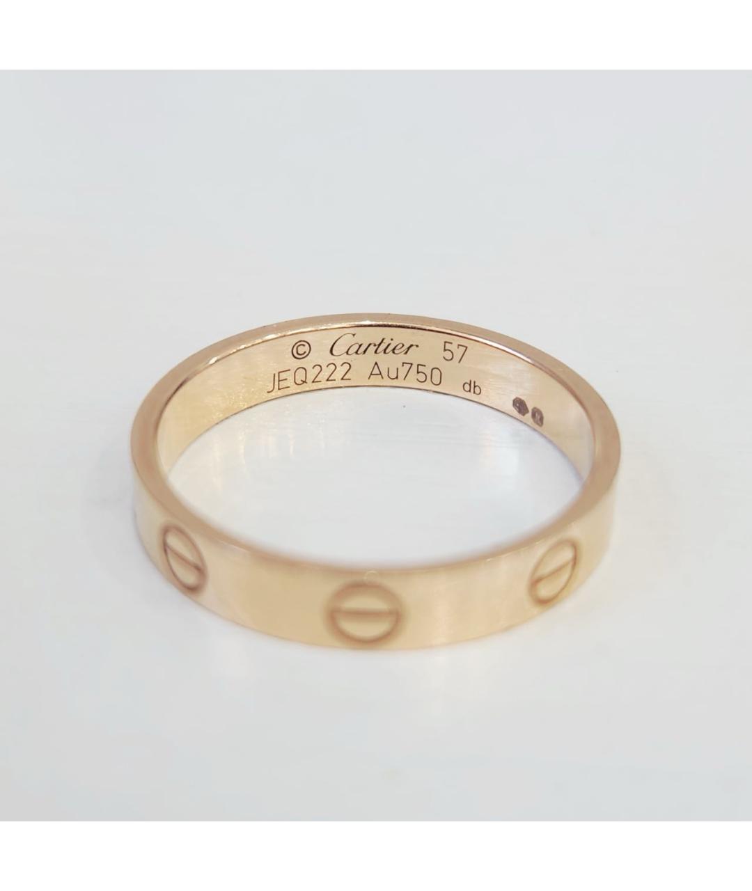 CARTIER Золотое кольцо из розового золота, фото 5