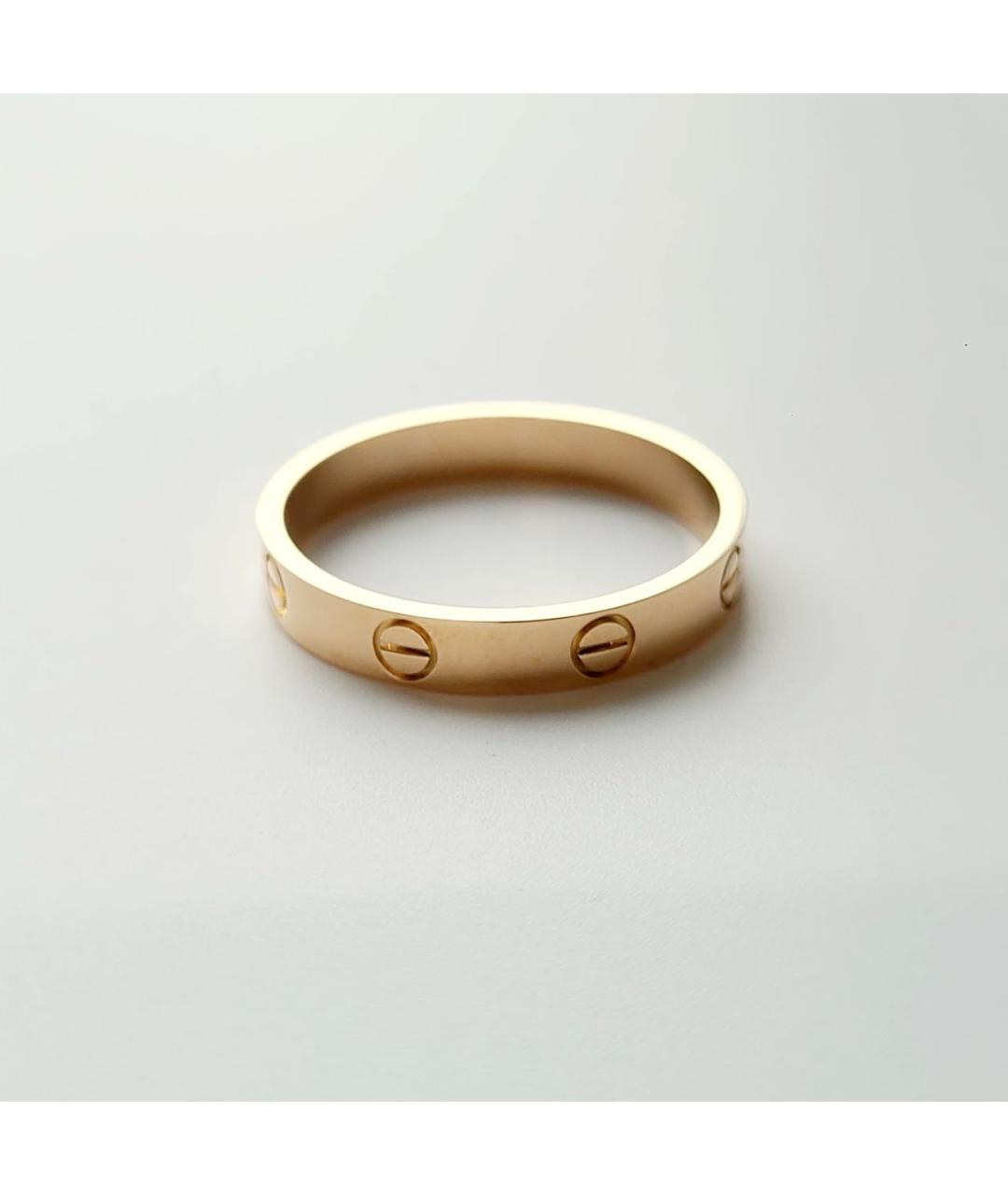 CARTIER Золотое кольцо из розового золота, фото 2