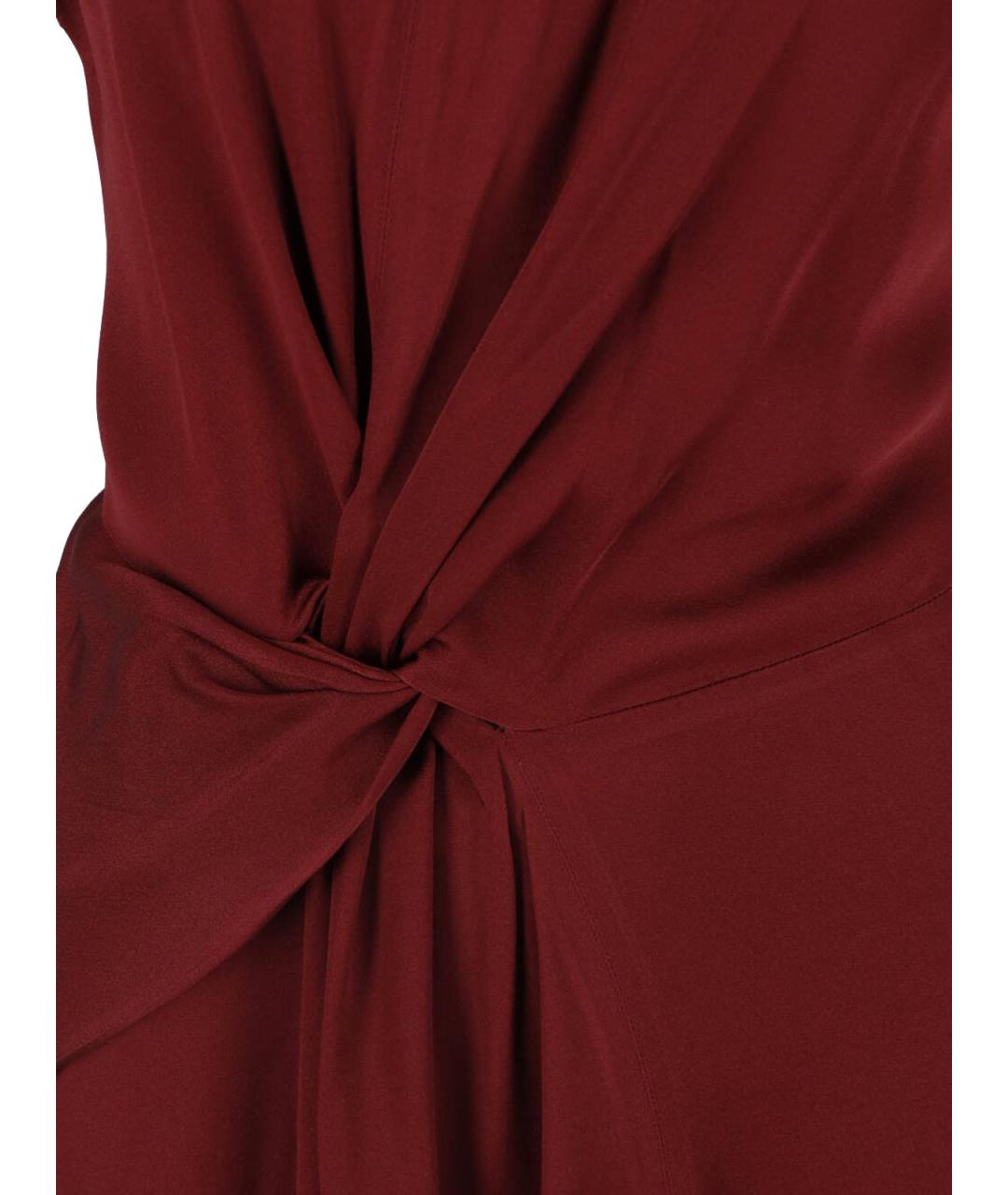 VICTORIA BECKHAM Красное платье, фото 4