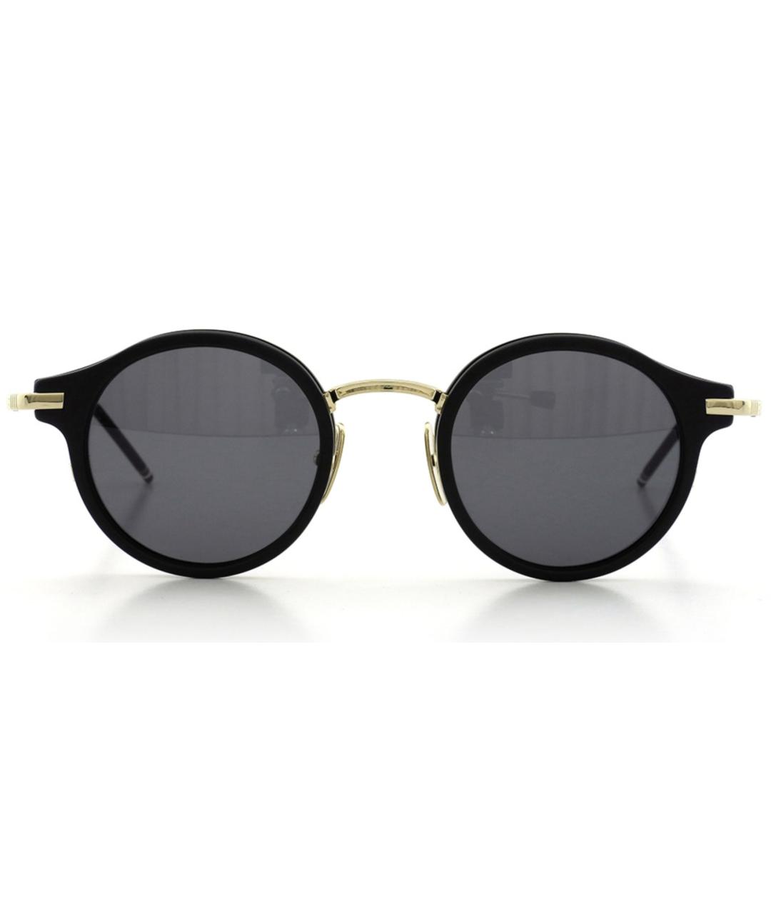 THOM BROWNE Черные пластиковые солнцезащитные очки, фото 10