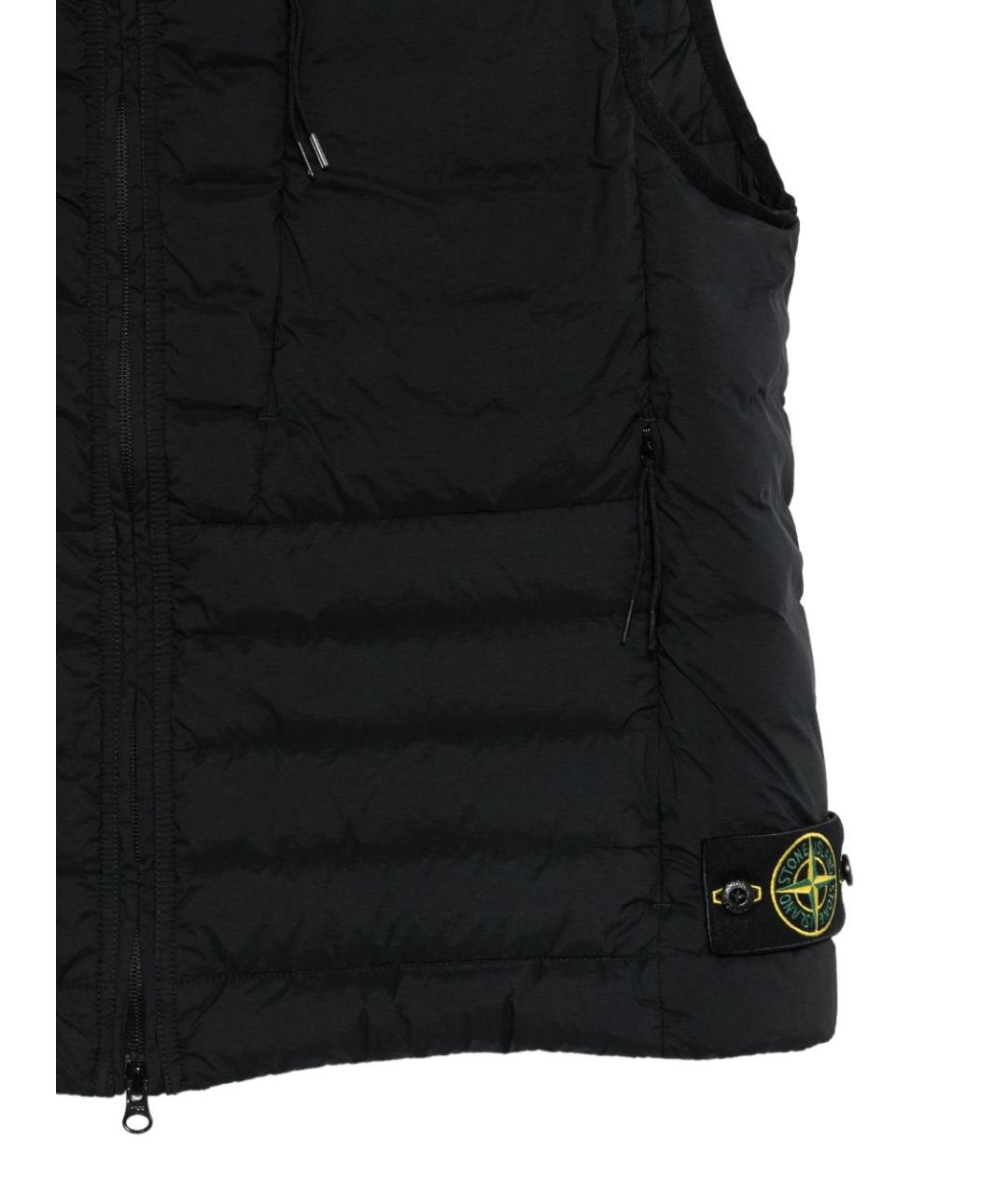 STONE ISLAND Синий полиамидовый жилет, фото 3
