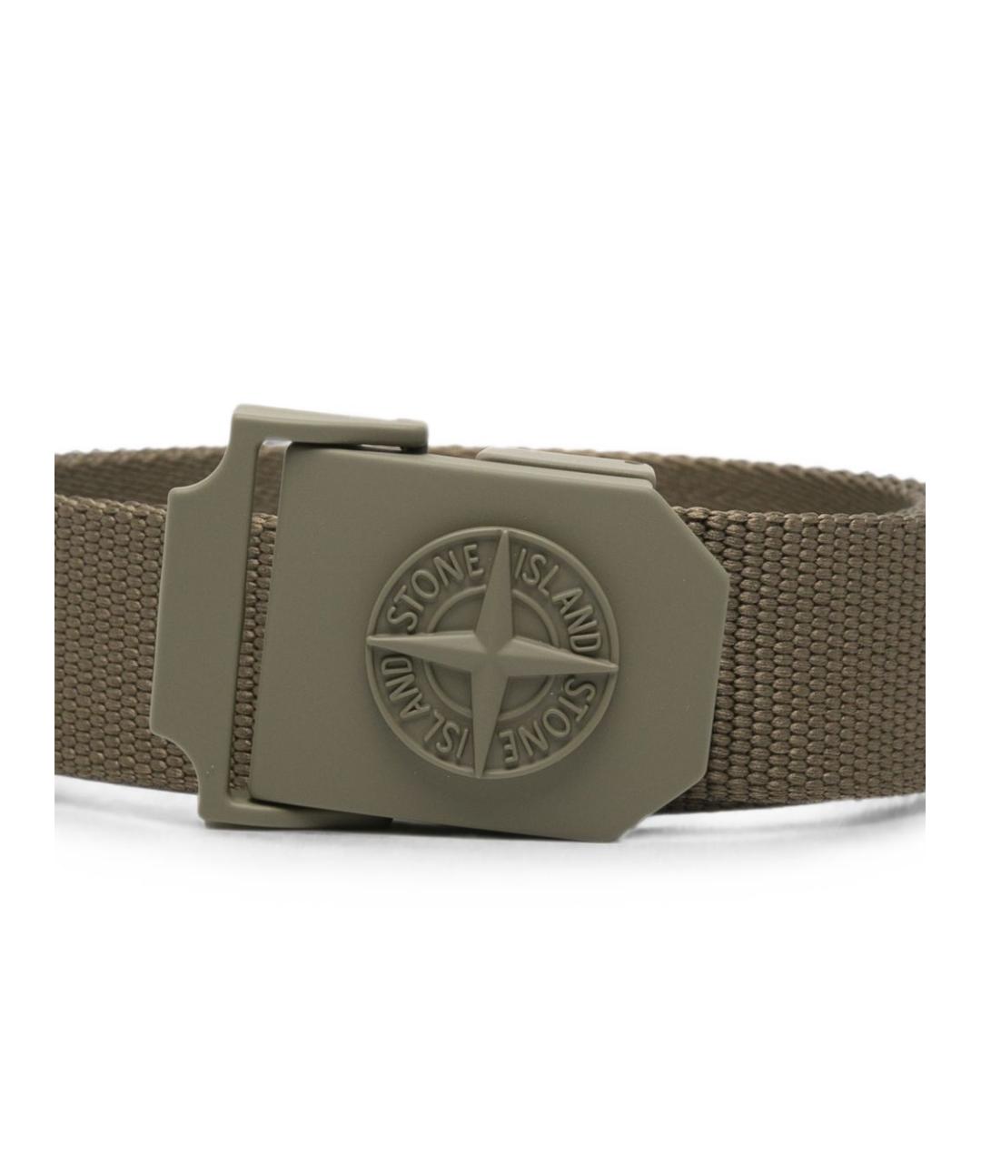 STONE ISLAND Зеленый ремень, фото 3