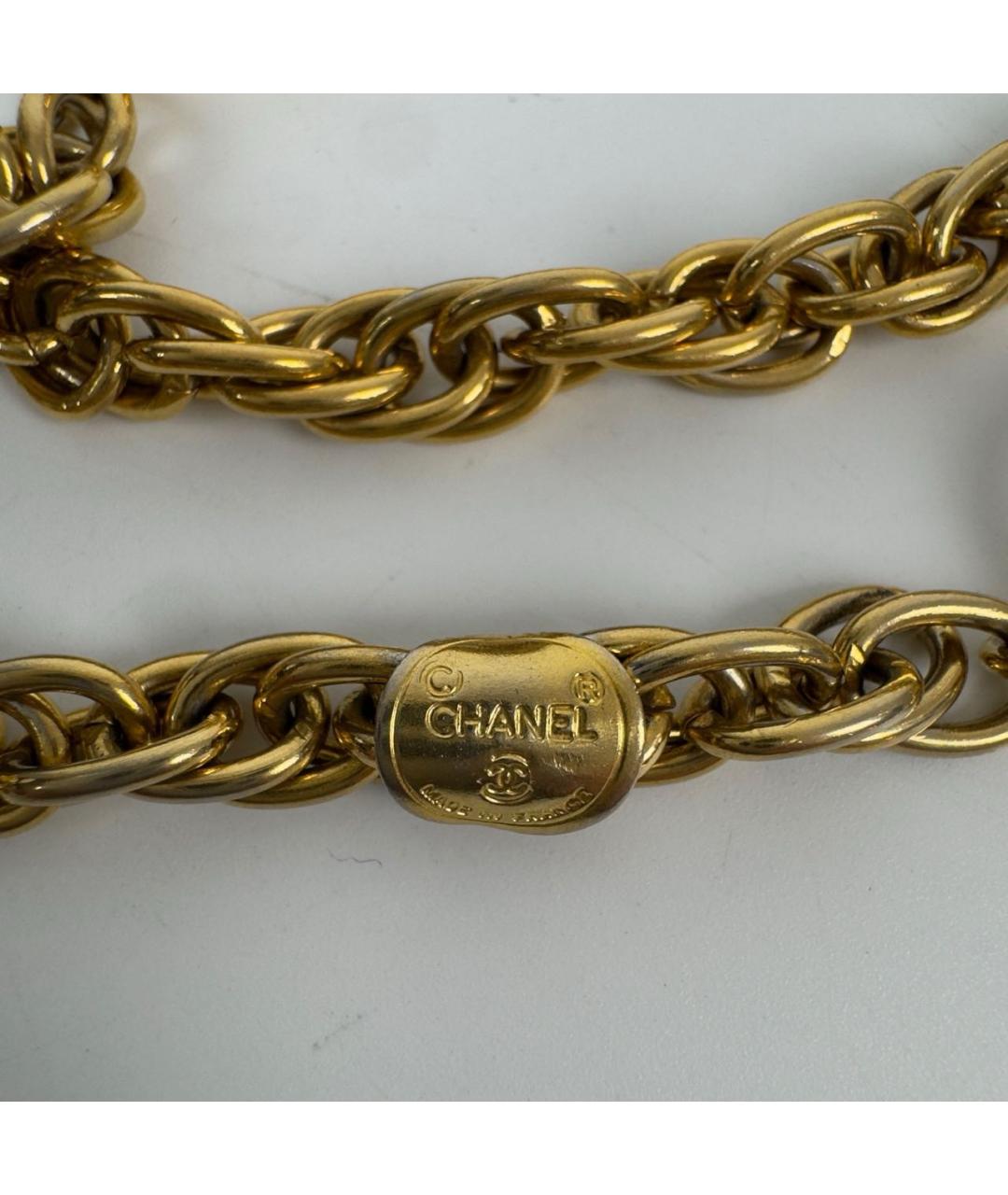 CHANEL Золотое колье, фото 5