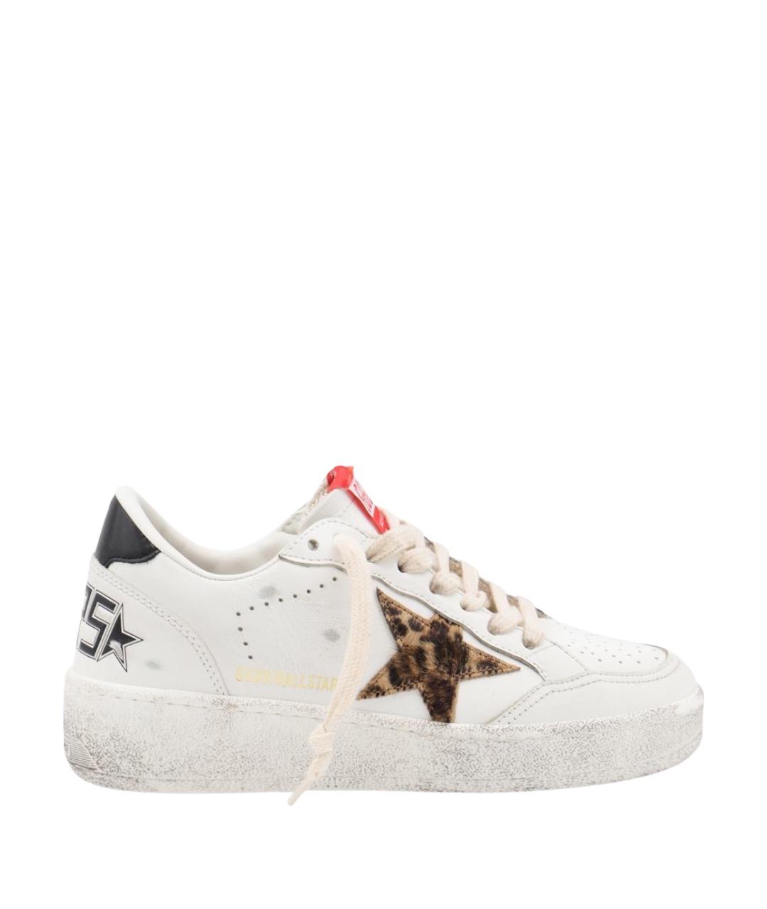 GOLDEN GOOSE Белые кеды, фото 5
