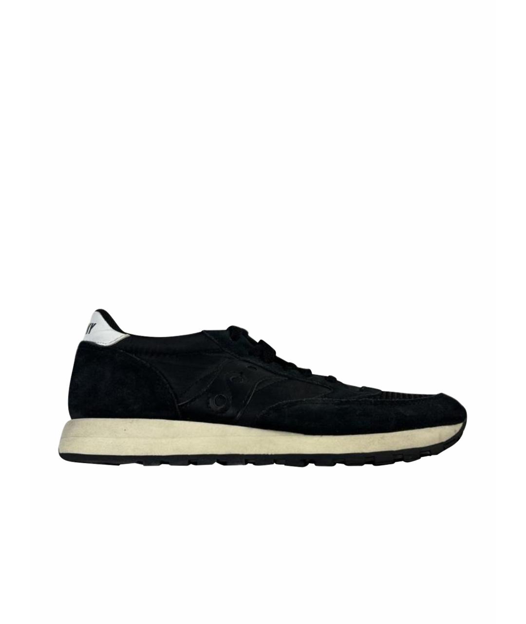 SAUCONY Черные низкие кроссовки / кеды, фото 1