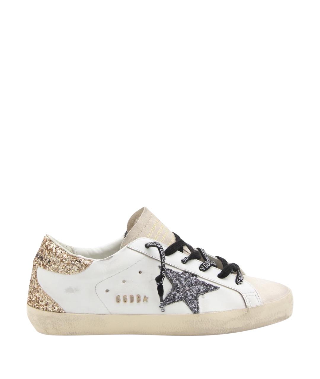 GOLDEN GOOSE Кожаные кеды, фото 1