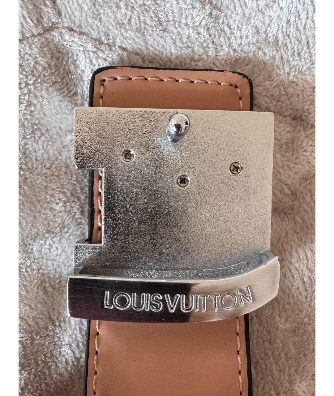 LOUIS VUITTON Черный ремень, фото 2
