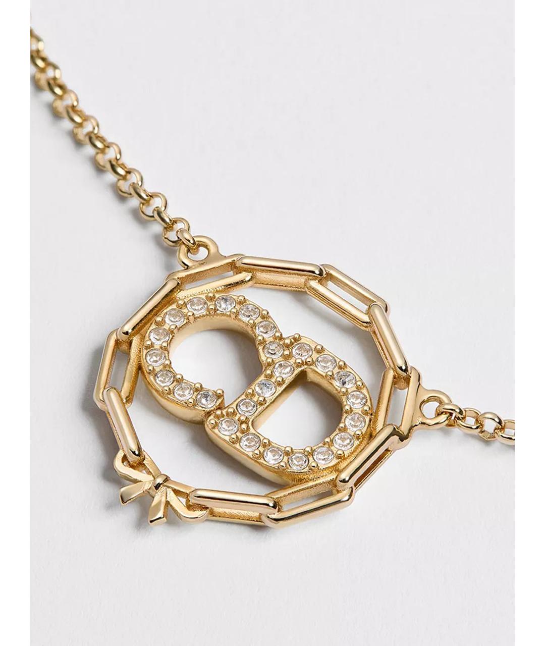 CHRISTIAN DIOR Золотая металлическая подвеска, фото 2