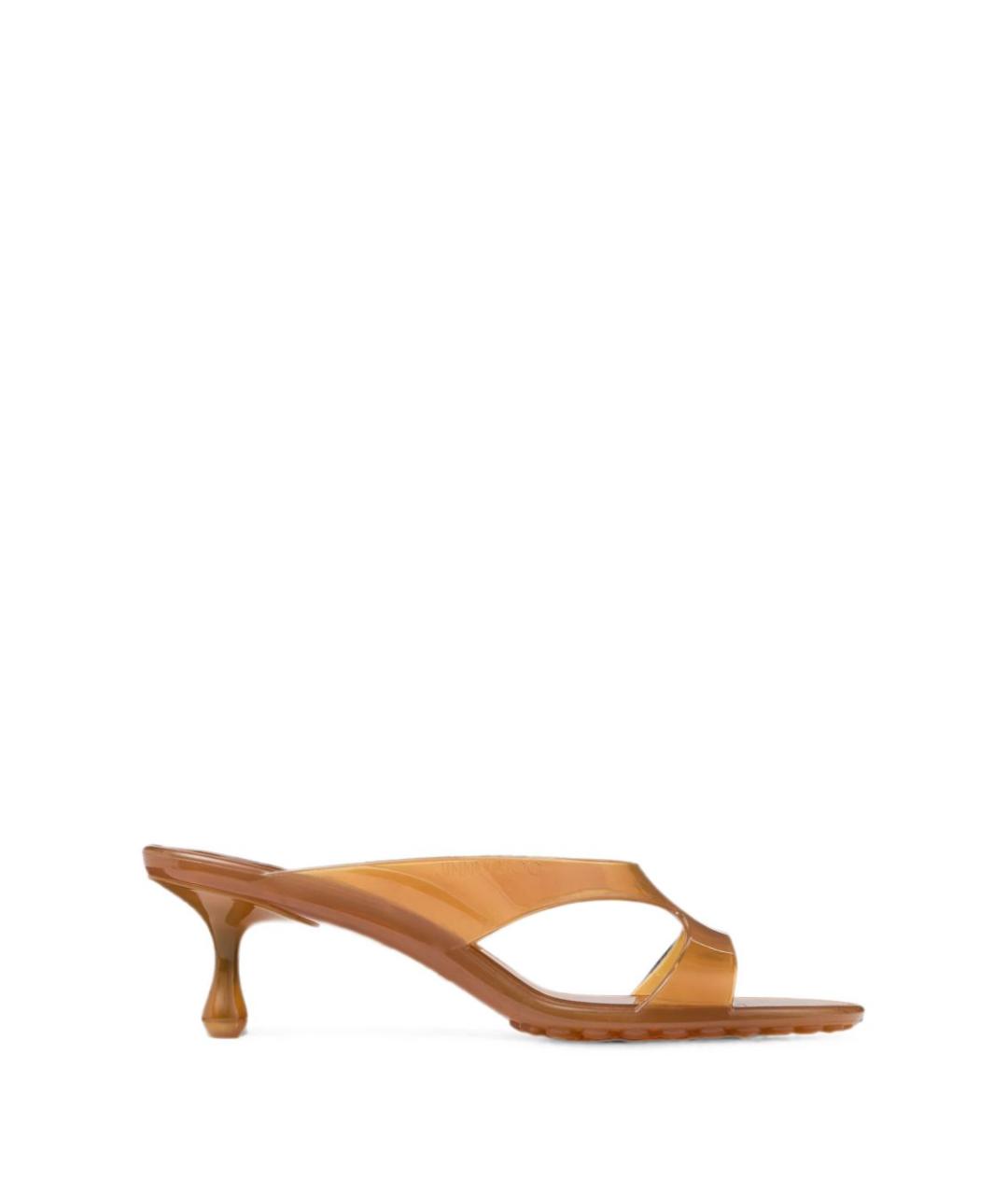 JIMMY CHOO Оранжевые босоножки, фото 1