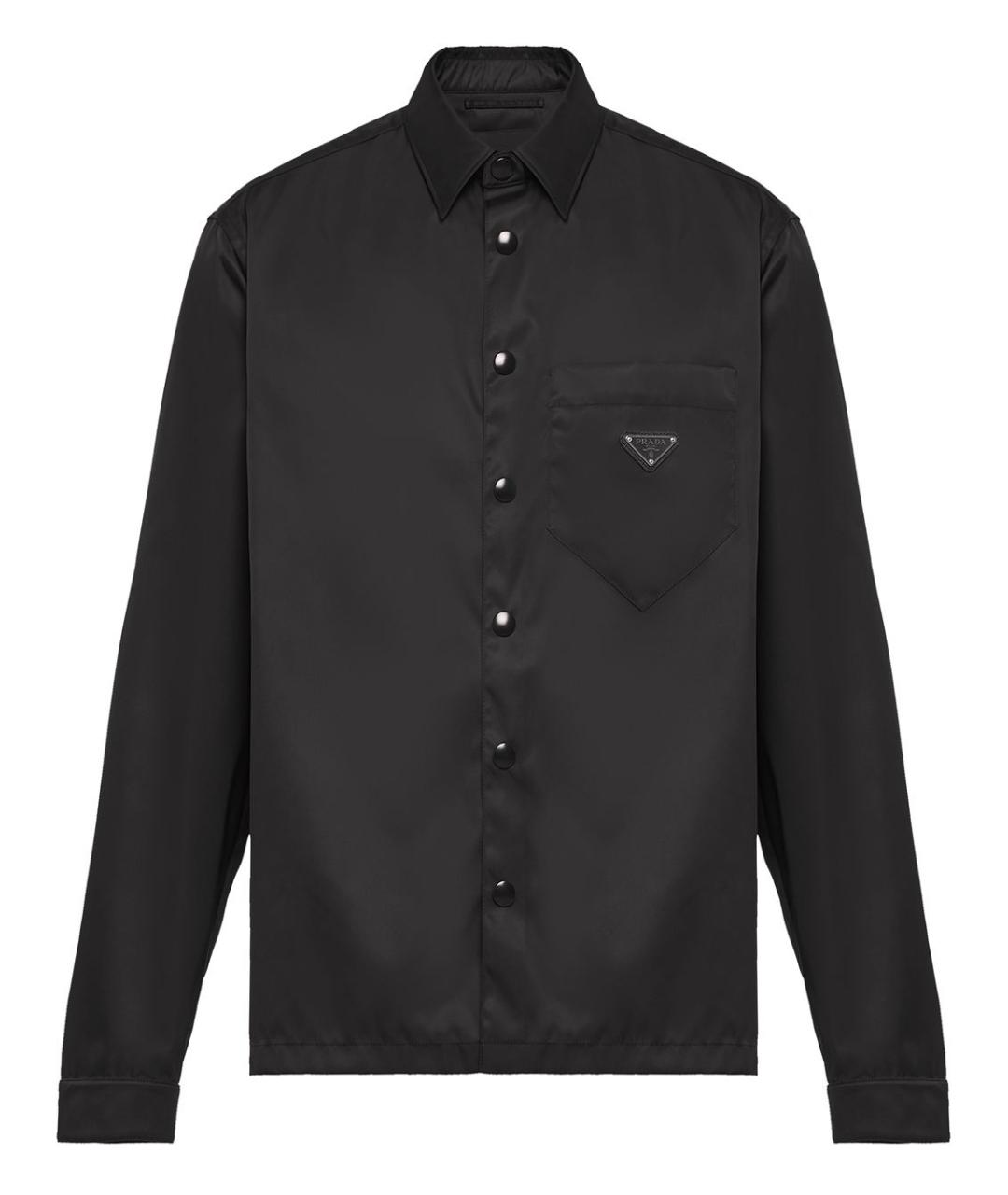 PRADA Черная классическая рубашка, фото 1