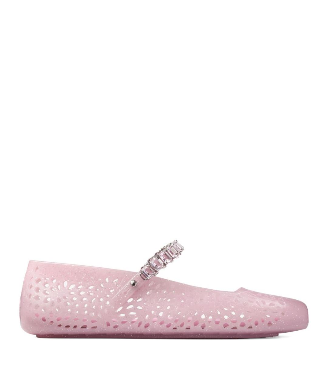 JIMMY CHOO Розовые балетки, фото 1