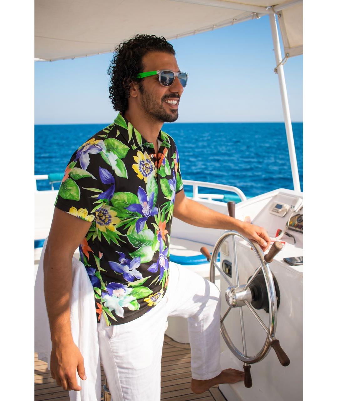 RALPH LAUREN PURPLE LABEL Мульти хлопковое поло с коротким рукавом, фото 2