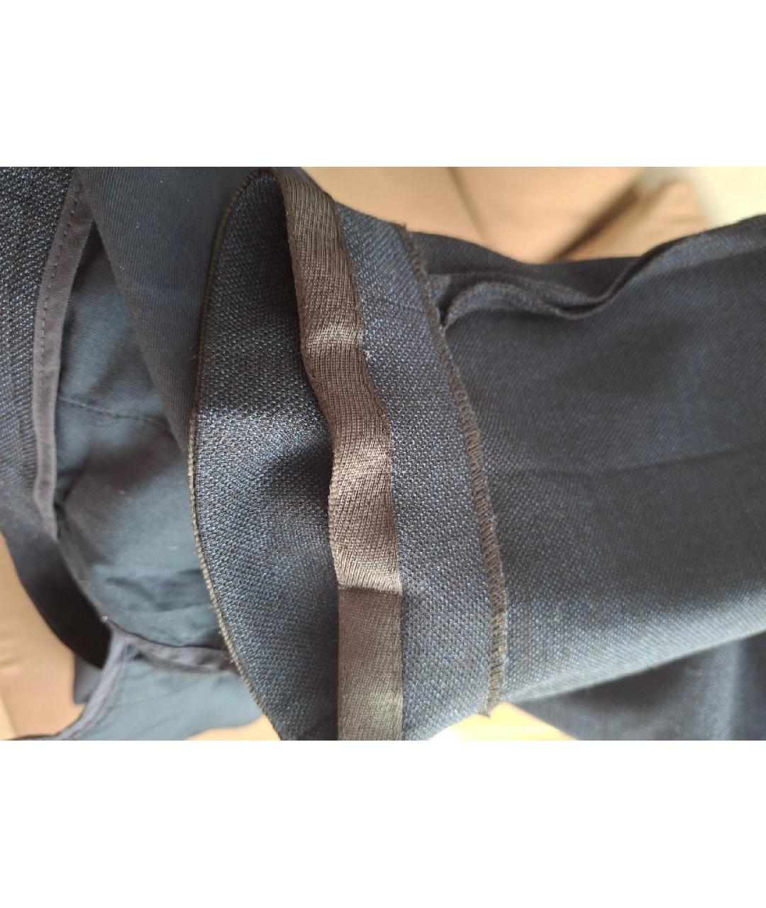 HUGO BOSS Темно-синий классический костюм, фото 9
