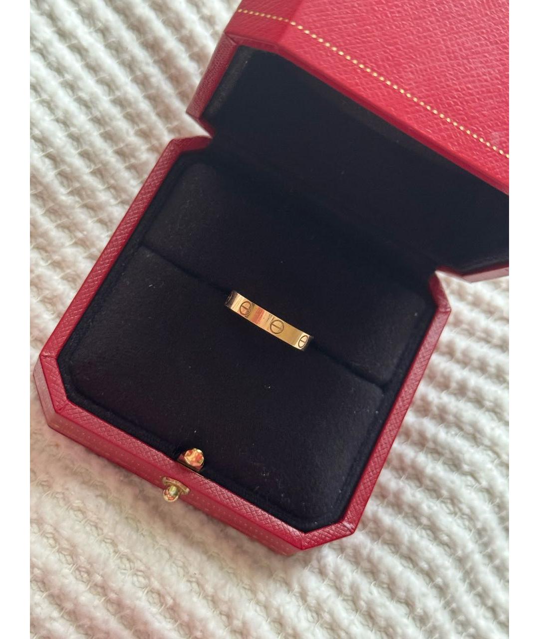 CARTIER Золотое кольцо из розового золота, фото 3
