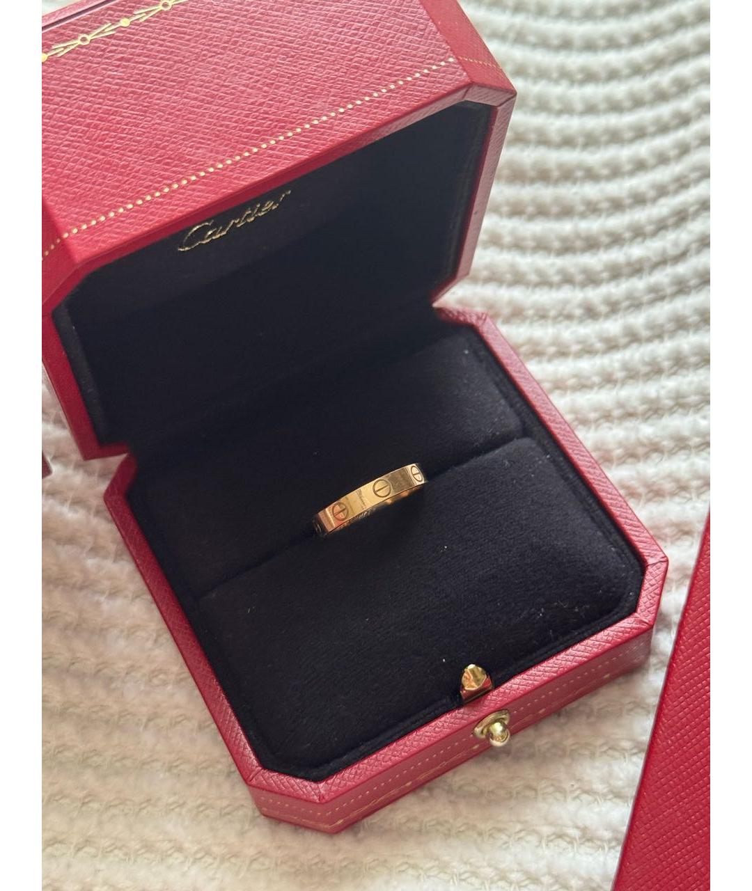 CARTIER Золотое кольцо из розового золота, фото 8