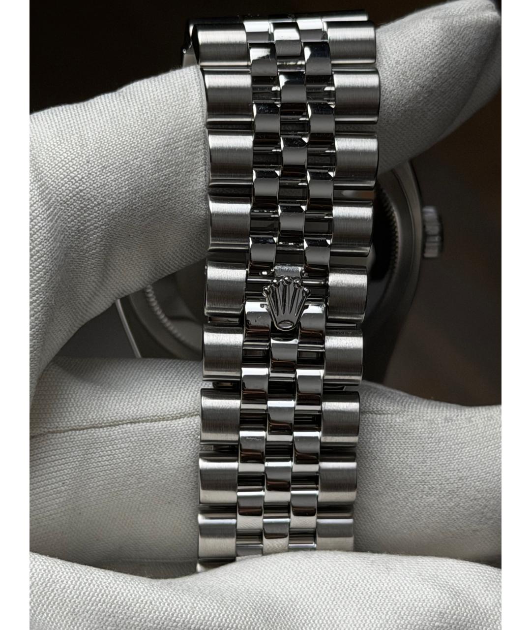 ROLEX Серебряные часы, фото 8