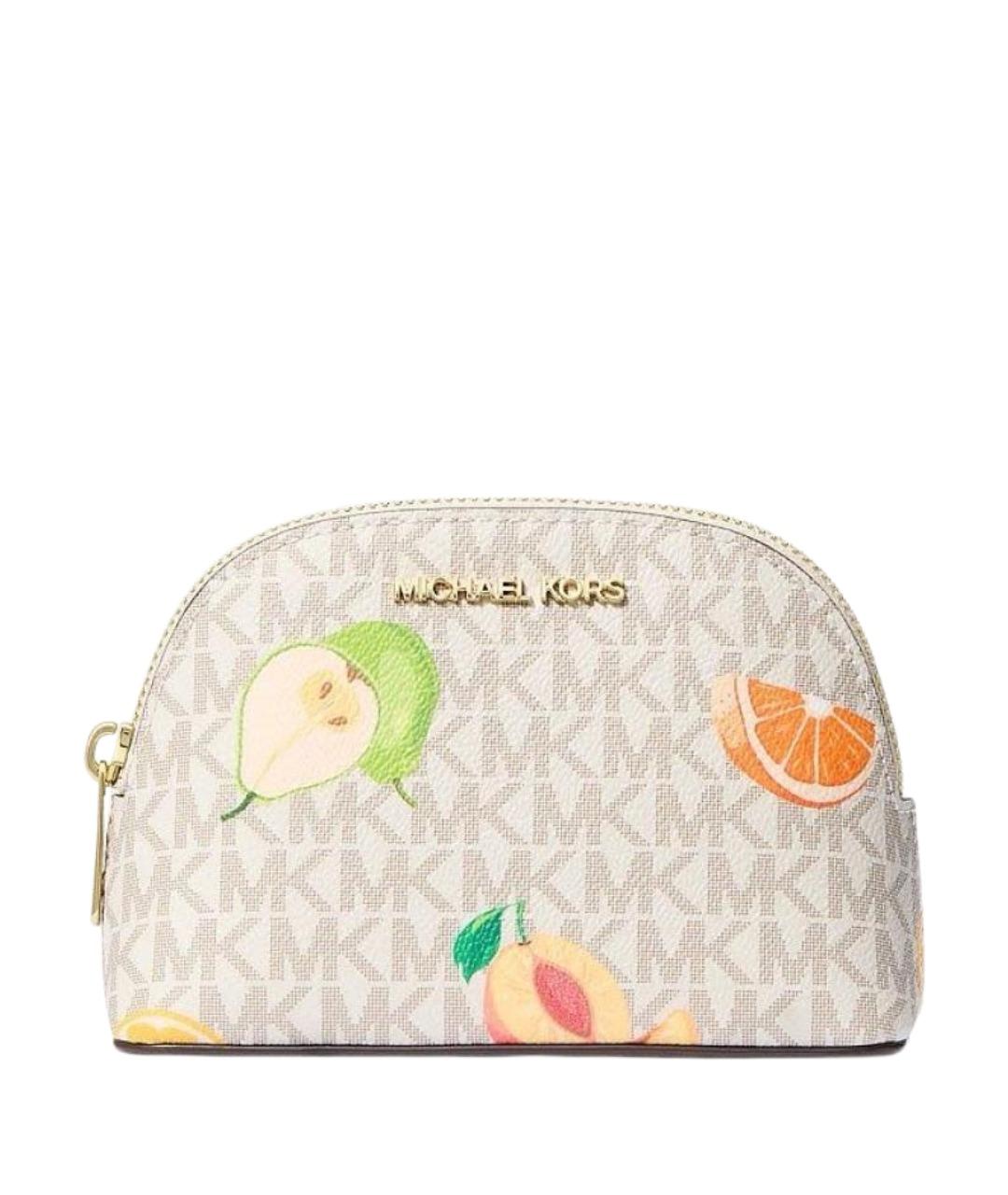 MICHAEL KORS Бежевая косметичка, фото 1