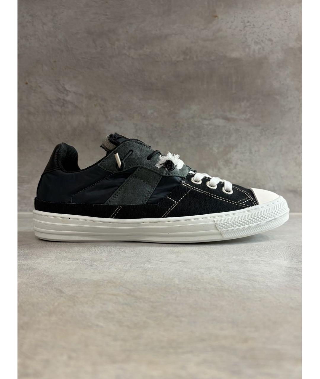 MAISON MARGIELA Черные кеды, фото 9
