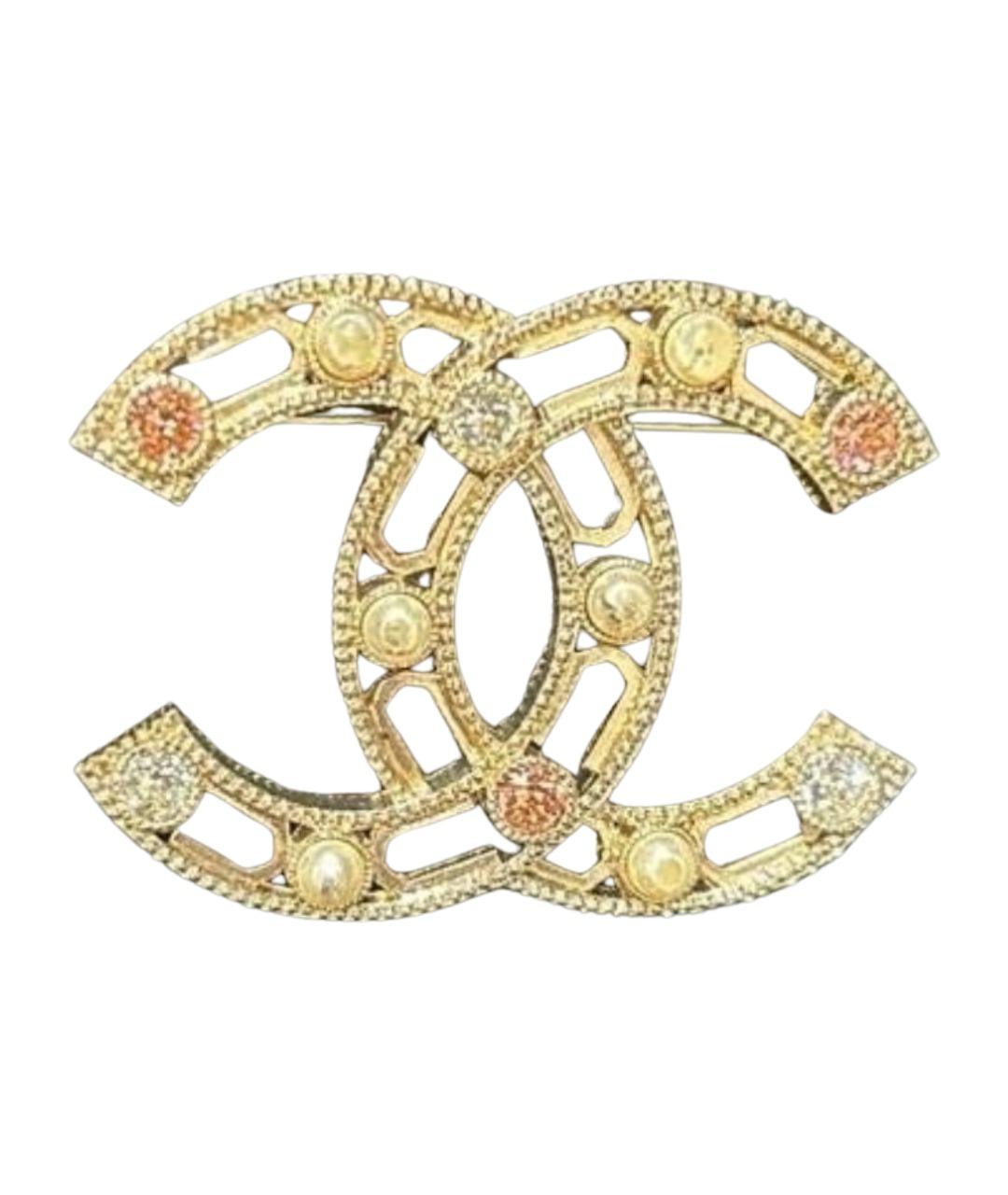 CHANEL Золотая булавка / брошь, фото 1