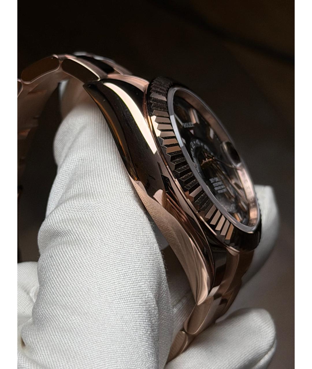 ROLEX Золотые часы из розового золота, фото 6