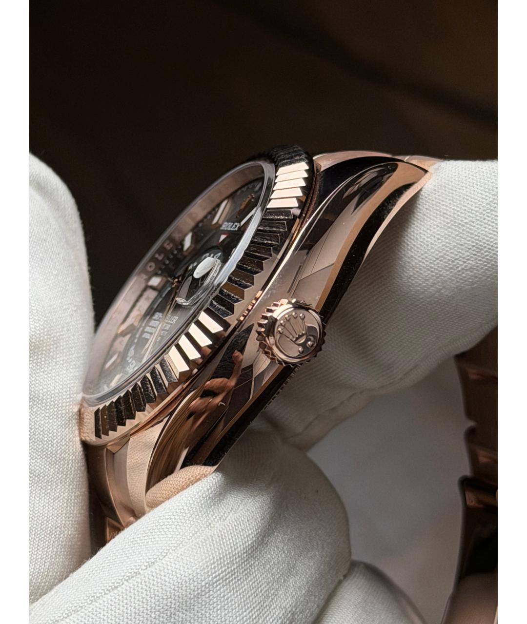 ROLEX Золотые часы из розового золота, фото 5