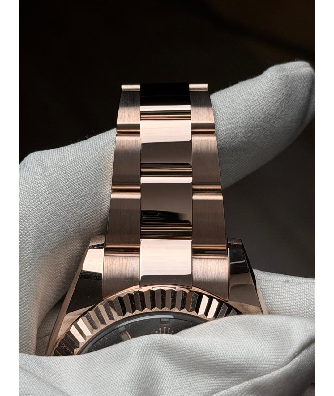 ROLEX Золотые часы из розового золота, фото 8