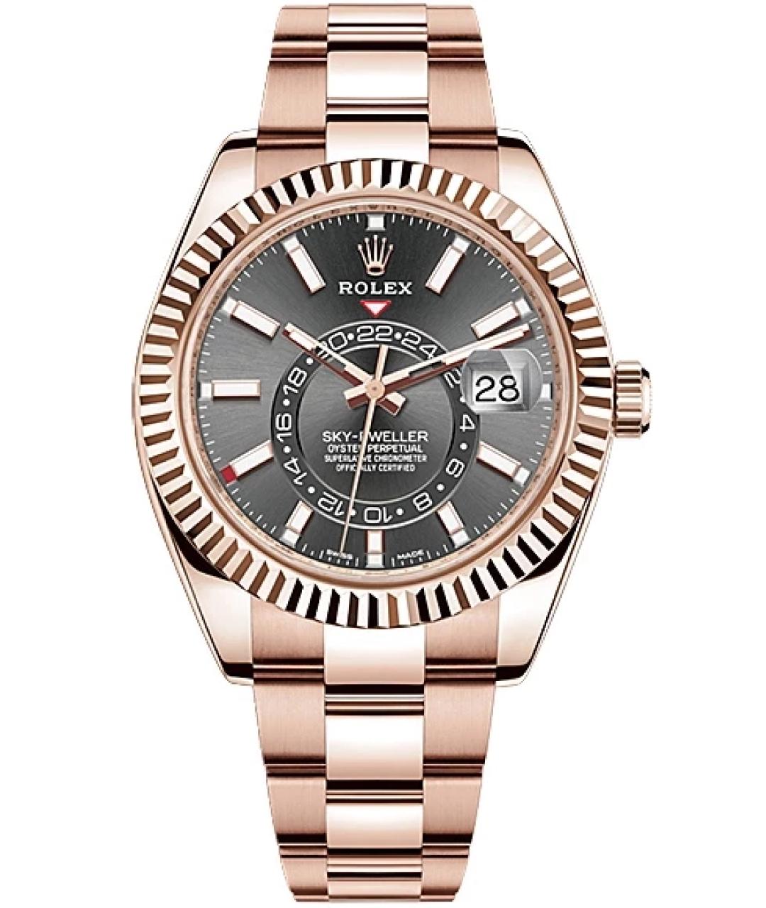 ROLEX Золотые часы из розового золота, фото 1