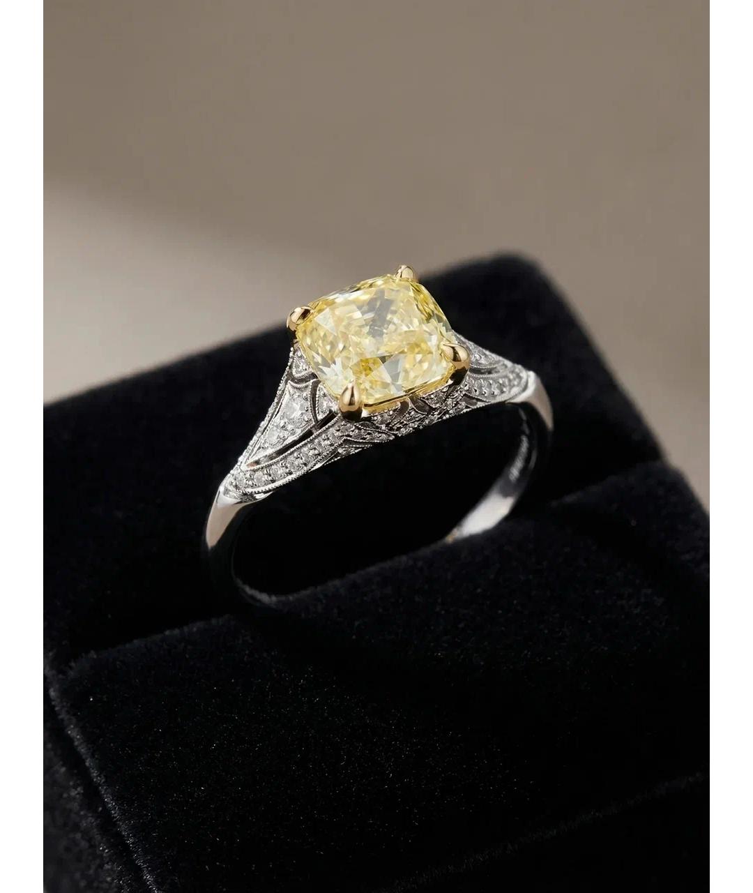 TIFFANY&CO Желтое металлическое кольцо, фото 3