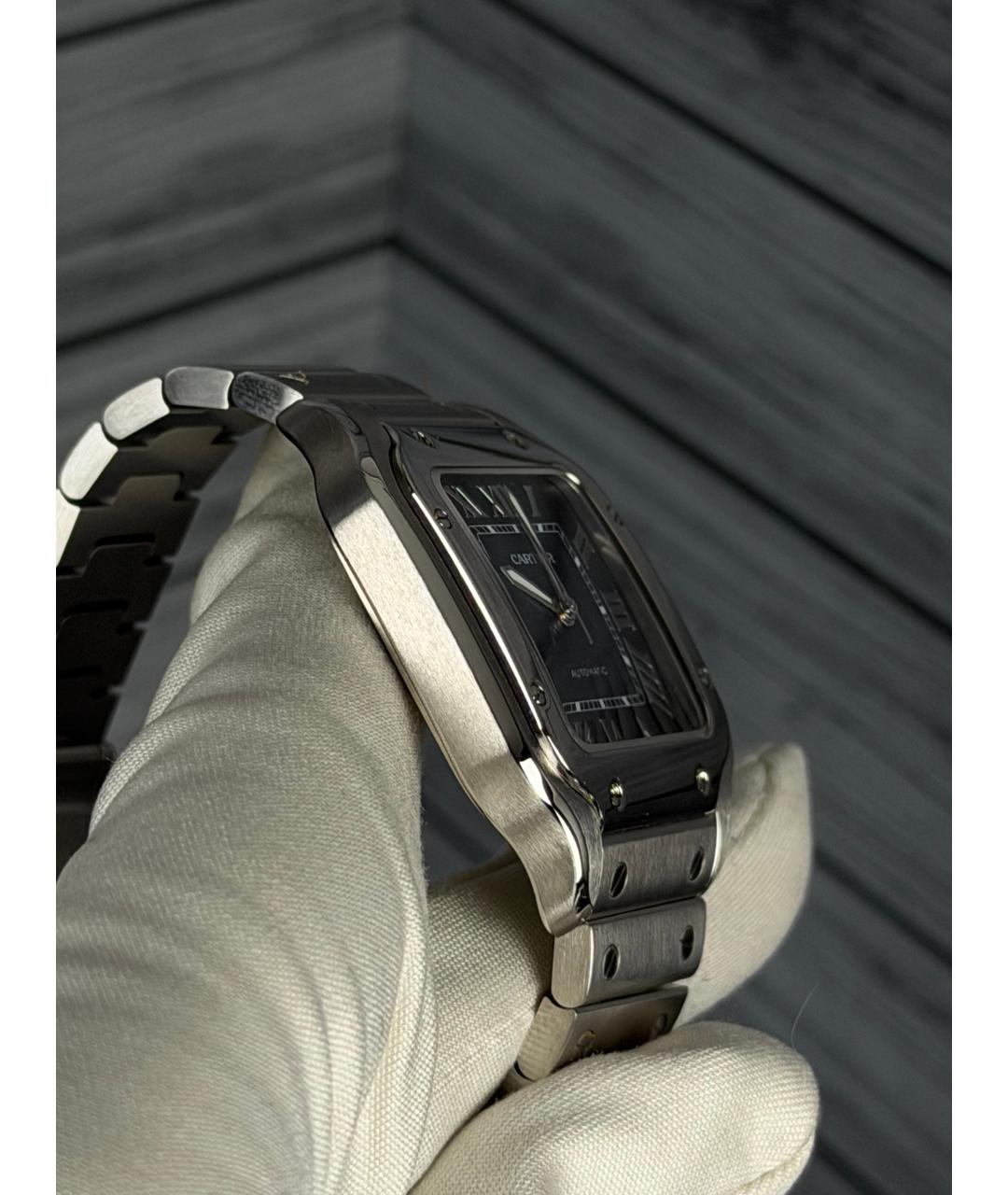 CARTIER Темно-синие часы, фото 5