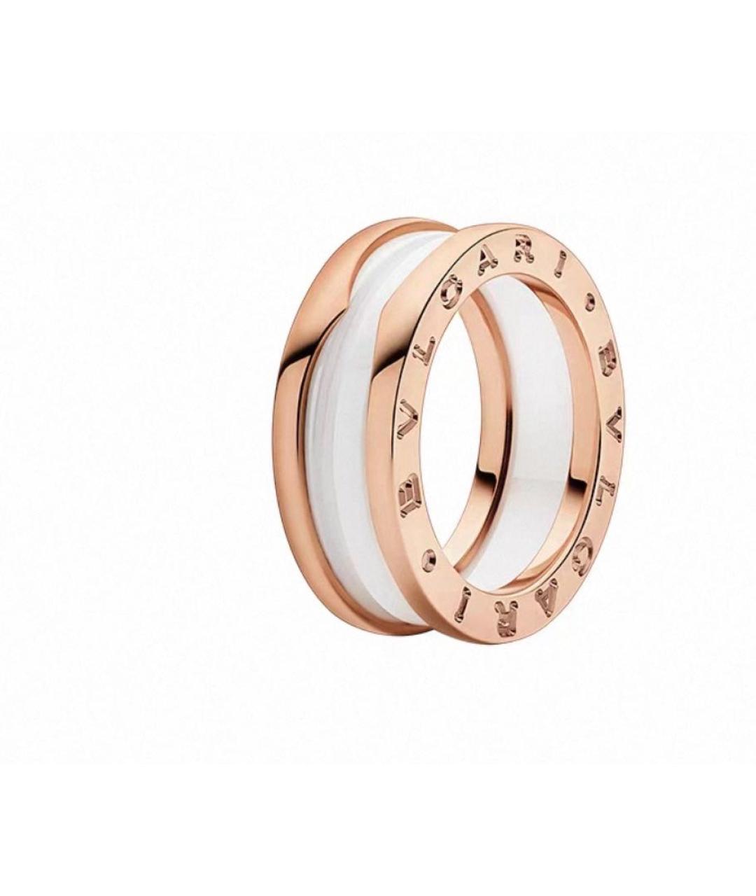 BVLGARI Золотое кольцо из розового золота, фото 1