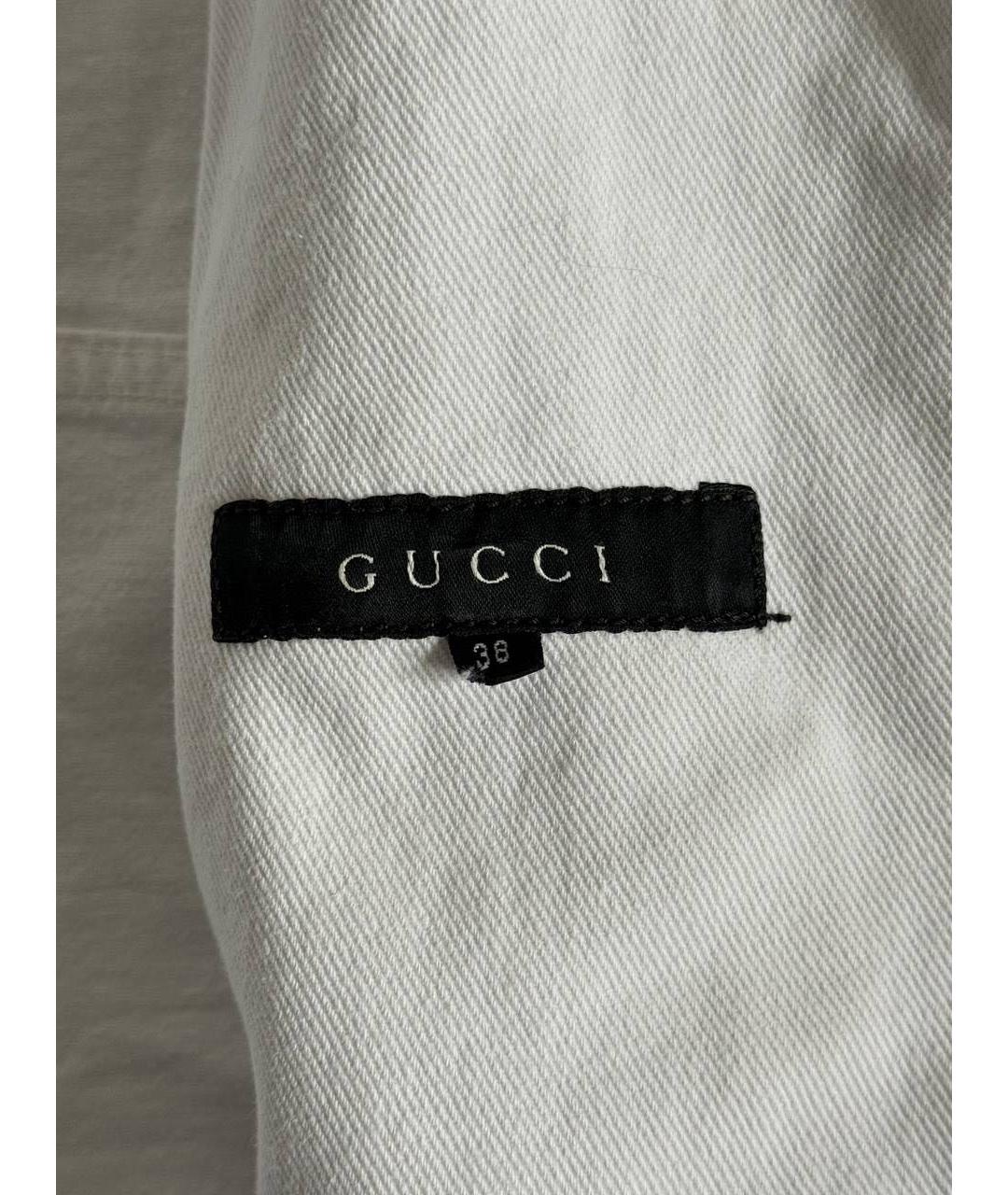 GUCCI Белая куртка, фото 3