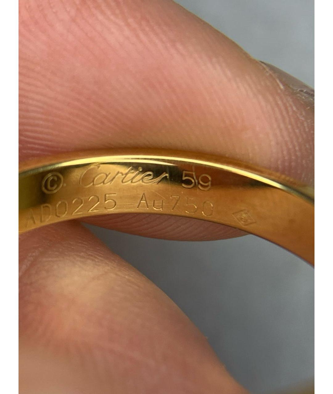 CARTIER Золотое кольцо из желтого золота, фото 4