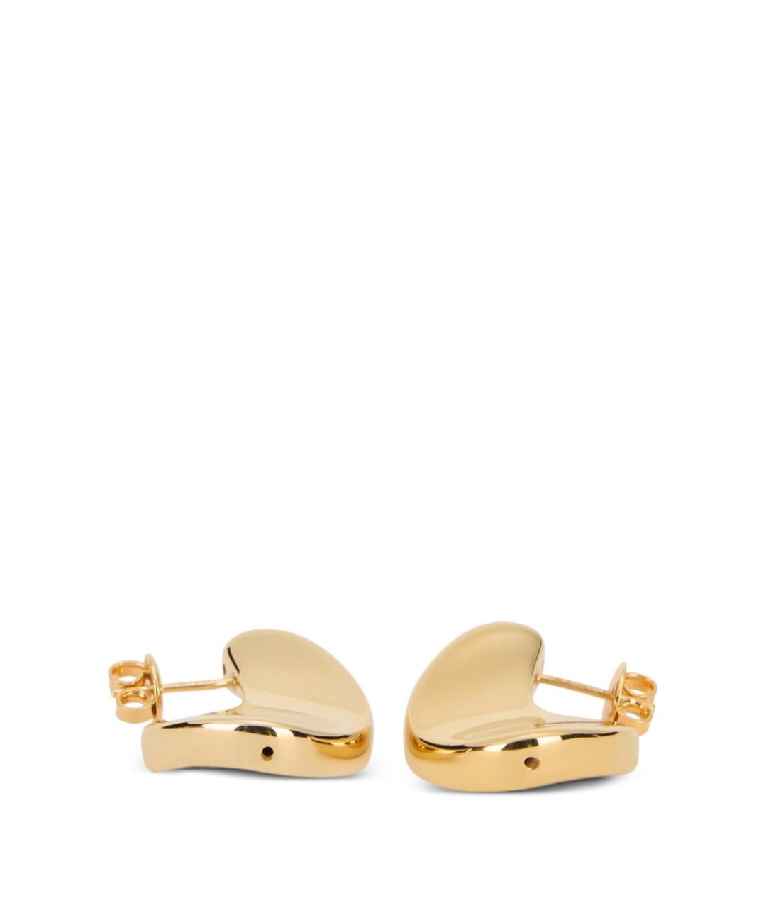 BOTTEGA VENETA Золотые серебряные серьги, фото 2