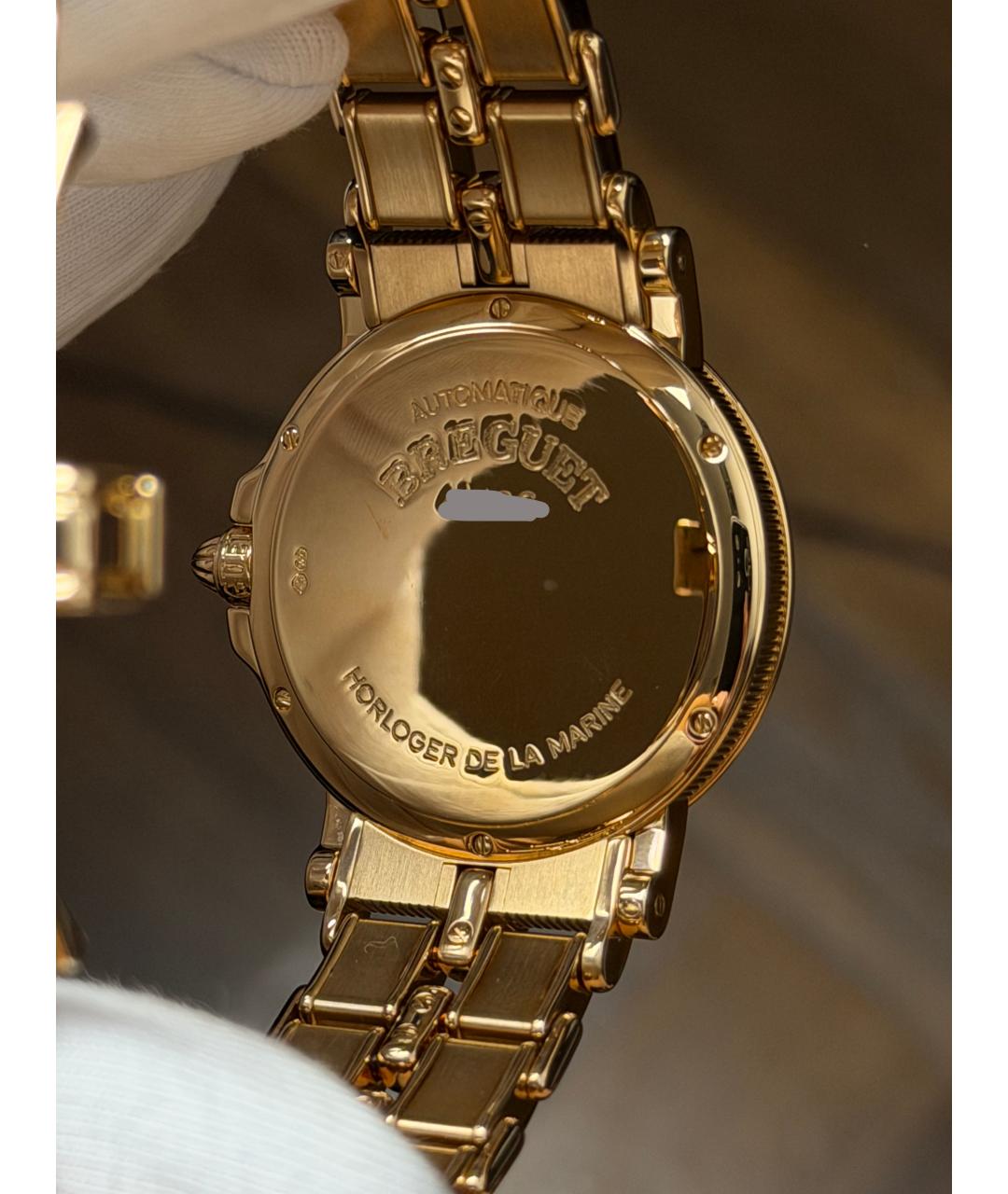 Breguet Золотые часы из желтого золота, фото 9